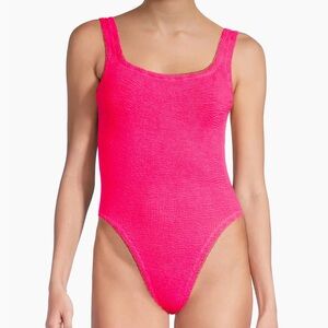 Hunza G Crinkle One-Piece Swimsuit